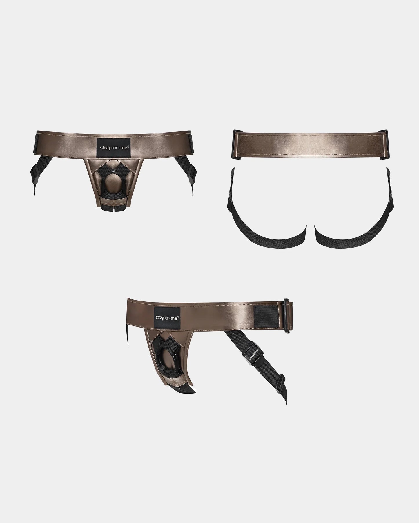 STRAP-ON-ME - LEATHERETTE HARNESS CURIOUS