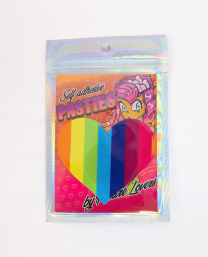 CD+ RAINBOW HEART PASTIES 2