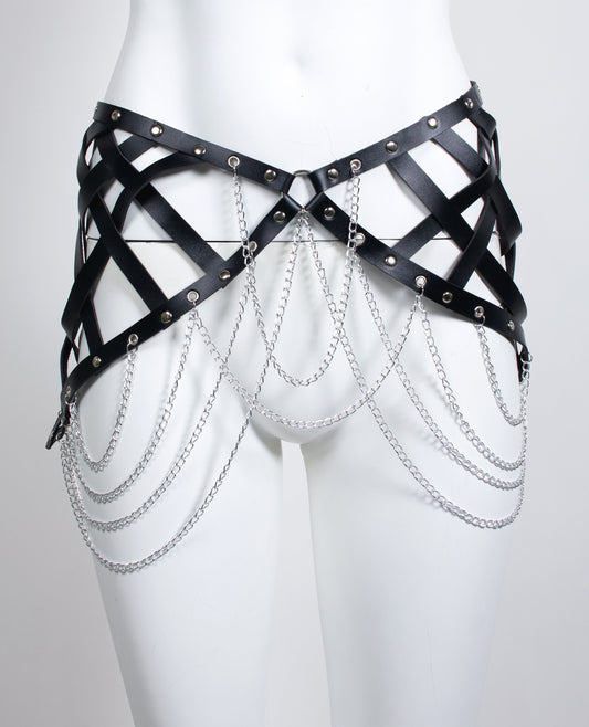 XXX CHAIN MESH BELT.