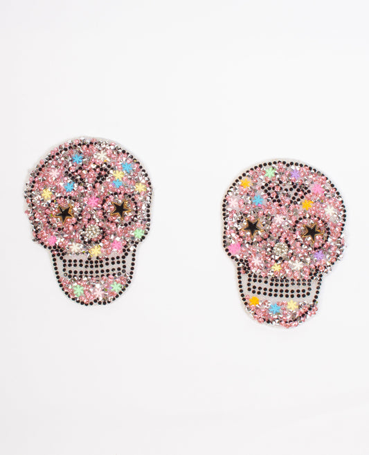 CD+ BLINGY SKULL PASTIES