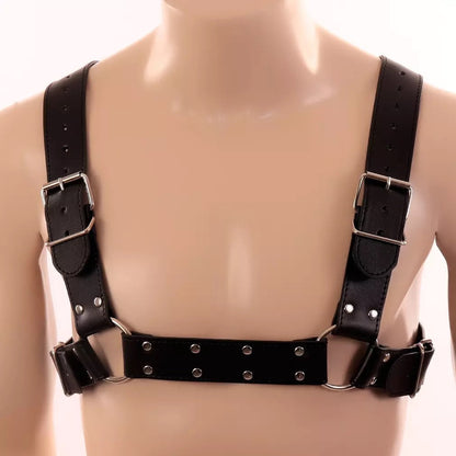 XXX STUDDED ADJUSTABLE HARNESS