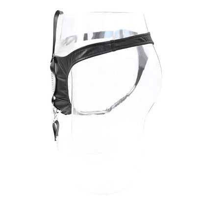 XXX BONDAGE BRIEFS & LEASH