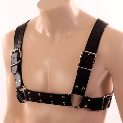 XXX STUDDED ADJUSTABLE HARNESS