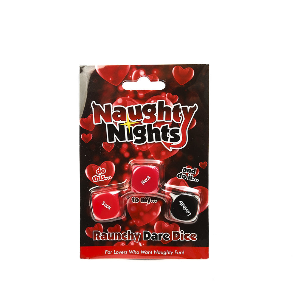 NAUGHTY NIGHTS RAUNCHY DARE DICE