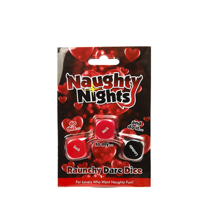 NAUGHTY NIGHTS RAUNCHY DARE DICE